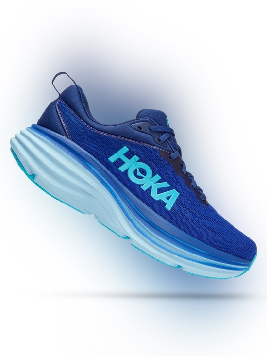 Hoka Other - Hoka Men’s Bondi 8 Blue Outer Space Running Shoes 10.5D